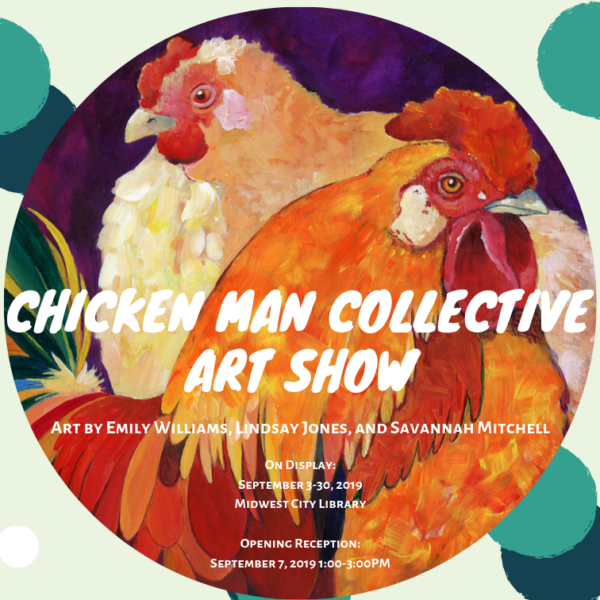 Chicken Man Collective Art Show Flyer