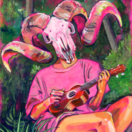 Ram On – 5″x7″ Print